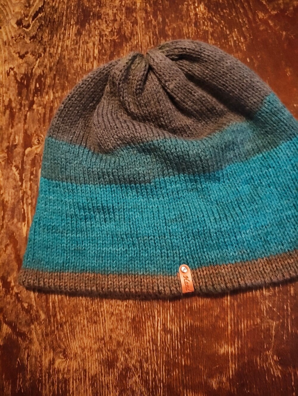 Handknit Mussselburgh Hat Fits Most Sizes